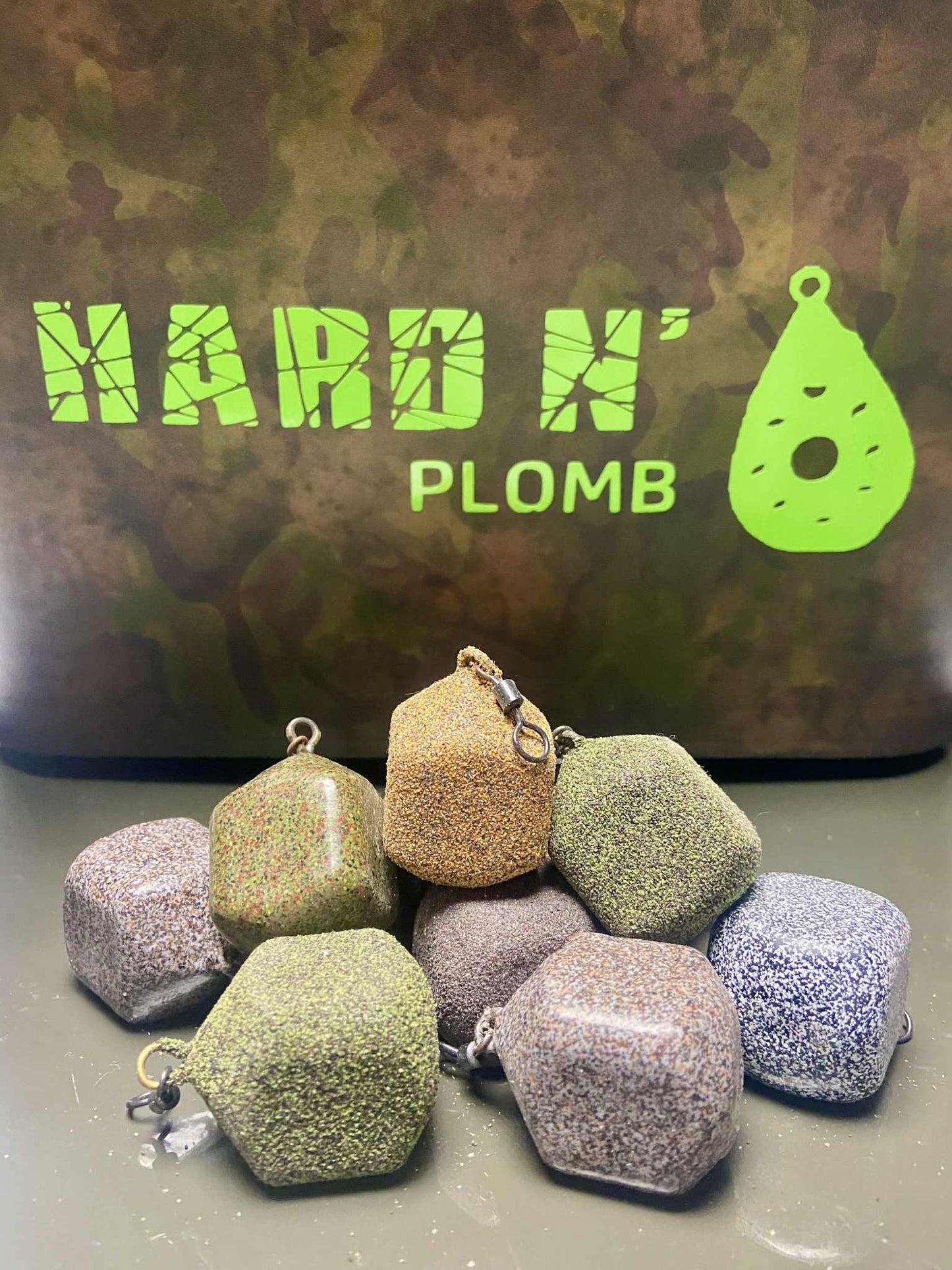 Lots de 10 plombs Cube + 1 Gratuit